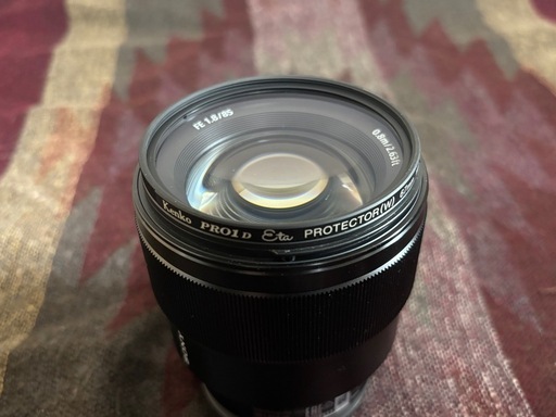 SONY SEL85F18 FE85mm F1.8 フィルター付き