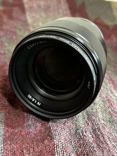 SONY SEL85F18 FE85mm F1.8 フィルター付き