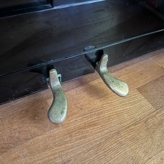 差し上げます　アップライトピアノ　年代もの　T.F.WEBERの画像