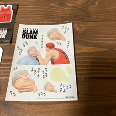 スラムダンク　映画、DVD特典ステッカー
の画像