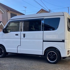 DA17V  エブリィ　切り替え4WD  7万キロ台　5AGS セカンド発進　車検令和8年9月の画像