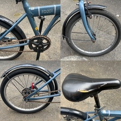 ☆ THISIS FD201 折り畳み自転車 20インチ ☆ の画像