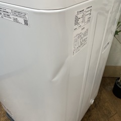 R433 ☀️ ジモティー限定特別価格！ 2024年製の高年式♪ SHARP 洗濯機 （洗濯5.5㎏) ES-GE5H ⭐ 動作確認済 ⭐ クリーニング済の画像