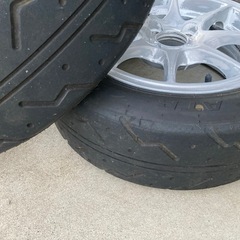 14インチタイヤ　2本　セミスリの画像