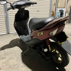 規制前　ディオ ZX ボアアップ　新品部品多数の画像