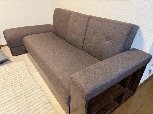 収納付き3人掛け多機能ソファ(MODERN DECO)