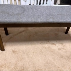 【早期引取希望】椅子2脚　長椅子の画像