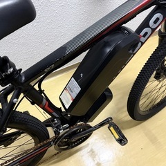 マウンテンバイク　アクセル付きアシスト自転車の画像
