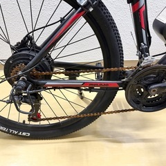 マウンテンバイク　アクセル付きアシスト自転車の画像