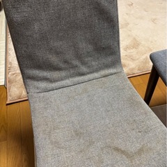 【早期引取希望】椅子2脚　長椅子の画像