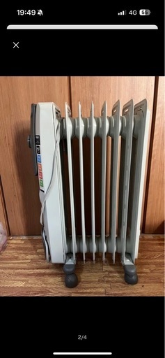 超美品　デロンギ　オイルヒーター