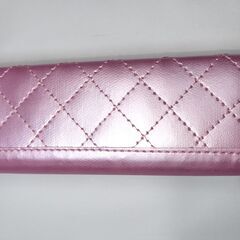 メガネケース女性用(キルティング生地のツートンカラー)￥950の画像