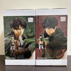 【🉐激アツ‼️】　進撃の巨人　Grandista エレン リヴァイ　フィギュアセットの画像