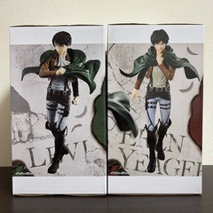 【🉐激アツ‼️】　進撃の巨人　Grandista エレン リヴァイ　フィギュアセットの画像