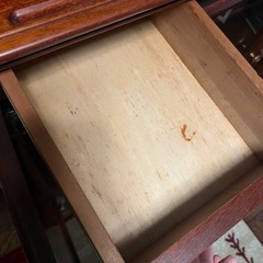 【差し上げます】天然木サイドボードの画像