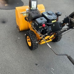 苫小牧発　ハイガー除雪機　動作確認済！の画像