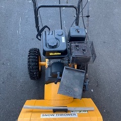 苫小牧発　ハイガー除雪機　動作確認済！の画像