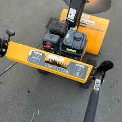 苫小牧発　ハイガー除雪機　動作確認済！の画像