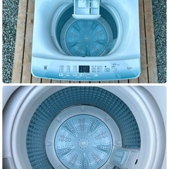 【美品 分解洗浄クリーニング済】2022年 5.5kg 洗濯機 Haier JW-U55HK 汚れ 臭い残りなし【現金 PayPayお支払い出来ます】の画像