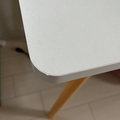 デスク　ホワイト　幅100センチの画像