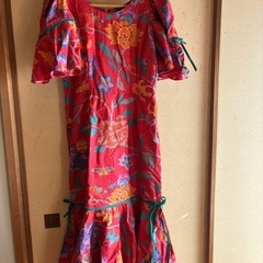 🌹フラダンスドレス　アロハドレス　ハワイアンドレス　フラドレス　衣装　ダンス　🌹の画像