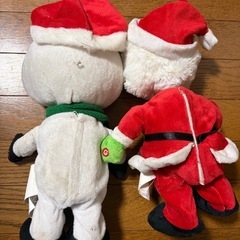 ダンシングサンタクロース、ダンシングゆきだるまの画像