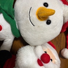 ダンシングサンタクロース、ダンシングゆきだるまの画像