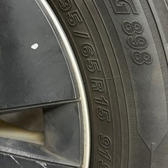 プリウス50 純正ホイール&タイヤセット 溝5mmの画像