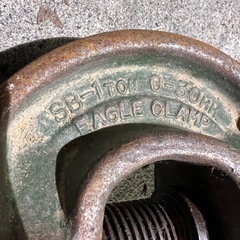 イーグルクランプ1トン0-30mm 鉄製クランプの画像