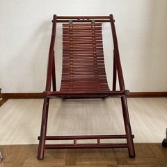 折り畳み式　デッキチェアの画像