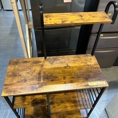 配達可【キッチンラック　レンジ台】クリーニング済み【管理番号1129】伊の画像