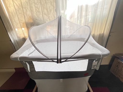 新品正規品HZDMJベビーベッド添い寝折りたたみハイローベッド08C-G