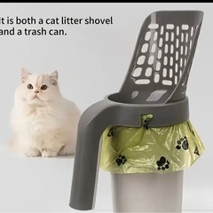 猫ケージ(サークル)自動給水器、自動給餌器、ブラシ、猫トイレ、スコップ、空気清浄機セットの画像