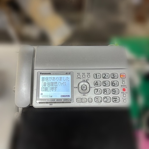 パナソニック電話機fax