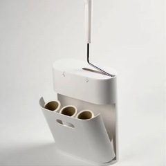 カーペットクリーナー収納　コロコロケース　ニトリの画像