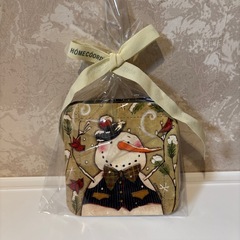 クリスマス柄コースター 未使用の画像