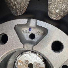 18インチアルミホイールセットの画像