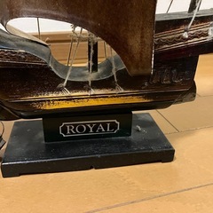 帆船 置物の画像