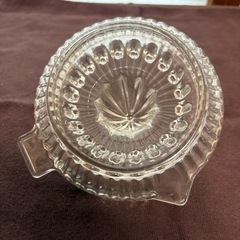 ガラス製　レモン絞り器の画像