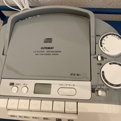 TOSHIBAキュートビートCDラジカセ美品の画像