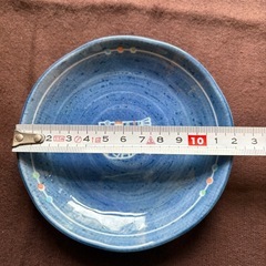 小皿　藍海　銘々皿　5個まとめの画像