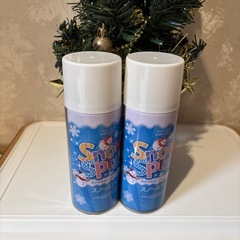 ミニミニツリー　手作り 雪スプレー付きの画像