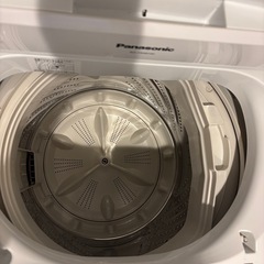 Panasonic洗濯機　単身用　の画像