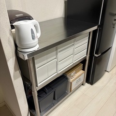 ステンレス製キッチン作業台
の画像