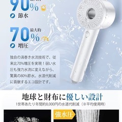 【新品/未開封】マイクロバブルシャワーヘッドの画像