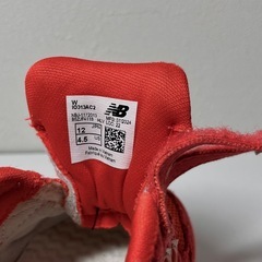 [美品]ニューバランス313 ベビーファーストシューズ　レッド12cmの画像