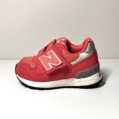 [美品]ニューバランス313 ベビーファーストシューズ　レッド12cmの画像