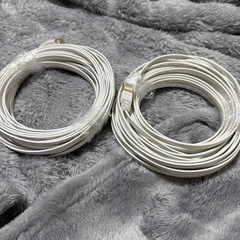 【CAT.7】ウルトラフラットLANケーブル　15m×2点の画像