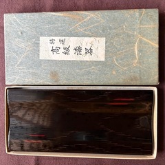 川連塗り　木製　漆塗り　器　箱ありの画像
