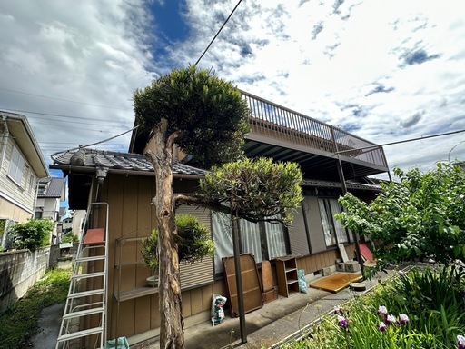 アルミ製　ベランダ　デッキ　埼玉県熊谷市